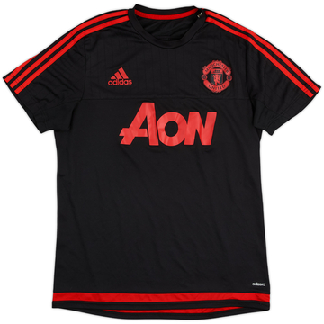 2015-16 Manchester United adidas Training Shirt - 9/10 - (L)