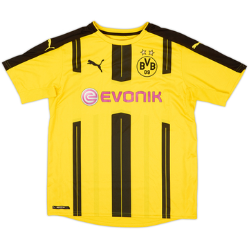 2016-17 Borussia Dortmund Home Shirt - 8/10 - (XL.Boys)