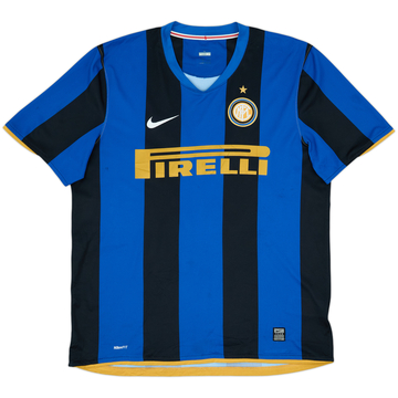 2008-09 Inter Milan Home Shirt - 8/10 - (XL)