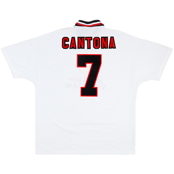 1996-97 Manchester United Away Shirt Cantona #7 - 8/10 - (XXL)