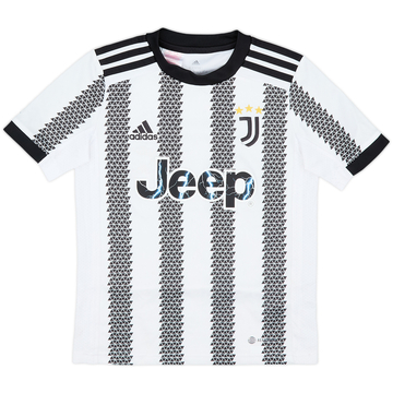 2022-23 Juventus Home Shirt - 6/10 - (S.Boys)