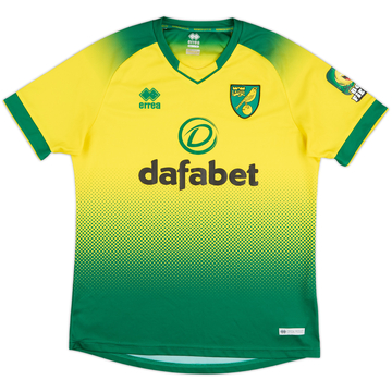 2019-20 Norwich Home Shirt - 6/10 - (L)