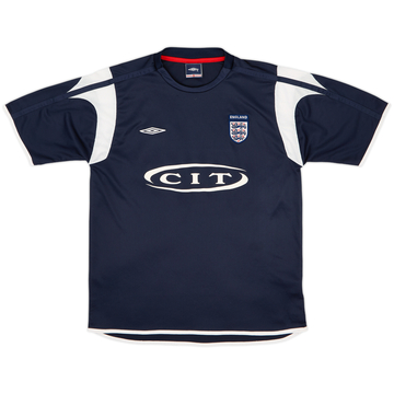 2002-04 England Umbro Training Shirt - 8/10 - (M)