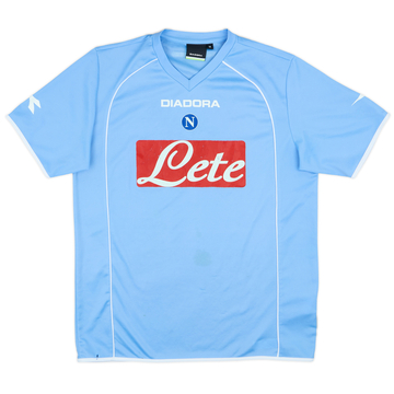 2006-07 Napoli Basic Home Shirt - 6/10 - (M)