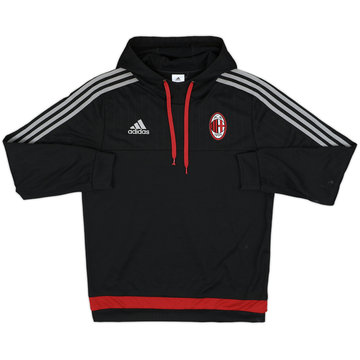 2015-16 AC Milan adidas Hooded Top - 7/10 - (M)