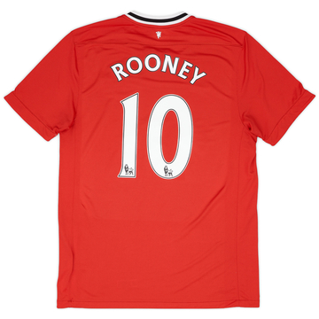 2011-12 Manchester United Home Shirt Rooney #10VS