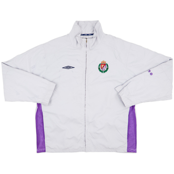 2004-05 Real Valladolid Umbro Track Jacket - 9/10 - (L)