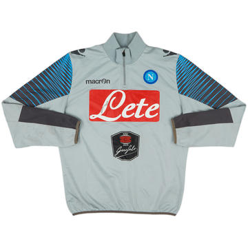 2014-15 Napoli Macron Training Top - 6/10 - (L)