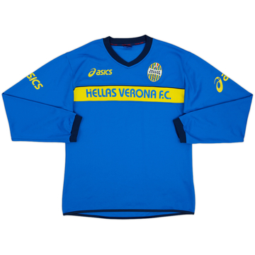 2007-08 Hellas Verona Asics Sweat Top - 6/10 - (L)