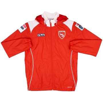 2012-13 Morecambe Fila Hooded Rain Jacket - 6/10 - (S)