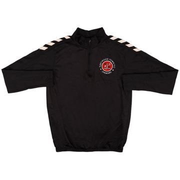 2018-19 Fleetwood Hummel 1/4 Zip Training Top - 4/10 - (XL)