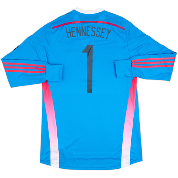 2014 Wales Match Issue GK Shirt Hennessey #1