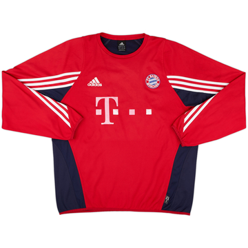 2003-04 Bayern Munich Player Issue adidas Sweat Top - 6/10 - (L/XL)