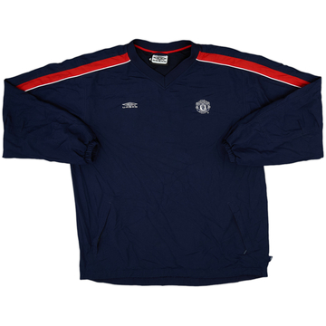 2000-01 Manchester United Umbro Drill Top - 8/10 - (M)