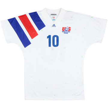 1992-94 USA Match Issue Home Shirt #10