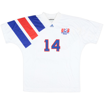 1992 USA Match Issue Home Shirt #14
