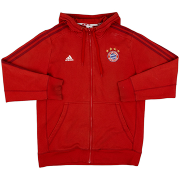 2015-16 Bayern Munich adidas Hooded Track Jacket - 7/10 - (L)
