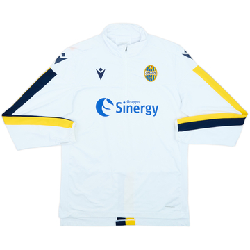 2019-20 Hellas Verona Macron 1/4 Zip Drill Top - 8/10 - (L)