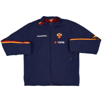 2005-06 Roma Diadora Track Jacket - 9/10 - (L)