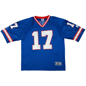 1992-97 New York Giants Brown #17 Starter Home Jersey - 7/10 - (XL)