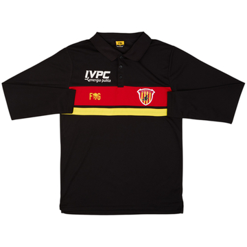 2016-17 Benevento Frankie Garage Polo de manga larga - 9/10 - (XL)