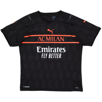 2021-22 AC Milan Third Shirt - 9/10 - (L)
