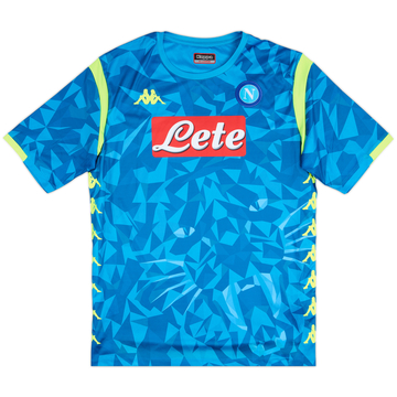2018-19 Napoli Basic European Home Shirt - 8/10 - (XL)