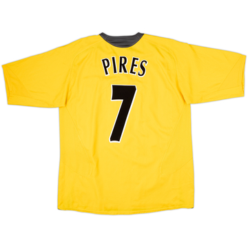 2005-06 Arsenal Away Shirt Pires #7 - 6/10 - (XL)