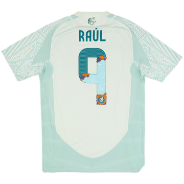 2024-25 Mexico Authentic Away Shirt Raul #9 - 10/10 - (M)