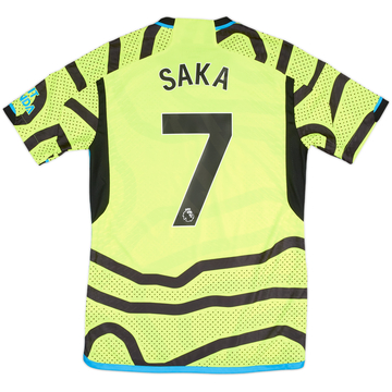 2023-24 Arsenal Authentic Away Shirt Saka #7 - 10/10 - (M)
