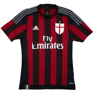 2015-16 AC Milan Home Shirt - 4/10 - (S)