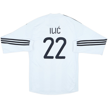 2010-11 Partizan Belgrade Home Shirt Ilic #22 - 6/10 - (S)