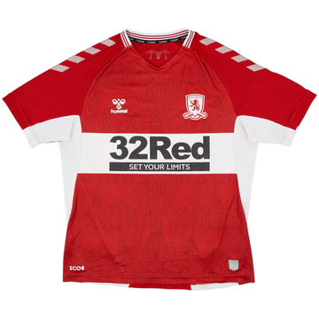 2021-22 Middlesbrough Home Shirt - 6/10 - (M)