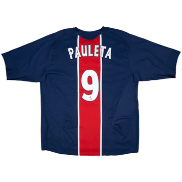 2005-06 Paris Saint-Germain Home Shirt Pauleta #9 - 6/10 - (XXL)