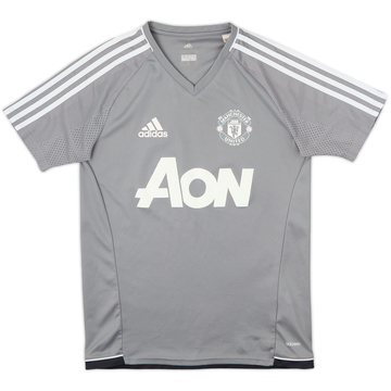 2017-18 Manchester United adidas Training Shirt - 9/10 - (S)