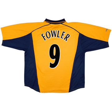 2000-02 Liverpool Camiseta Visitante Fowler #9 - 6/