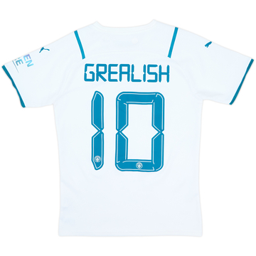 2021-22 Manchester City Away Shirt Grealish #10 - 9/10 - (S)