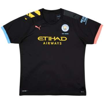 2019-20 Manchester City Away Shirt - 8/10 - (Women's XL)