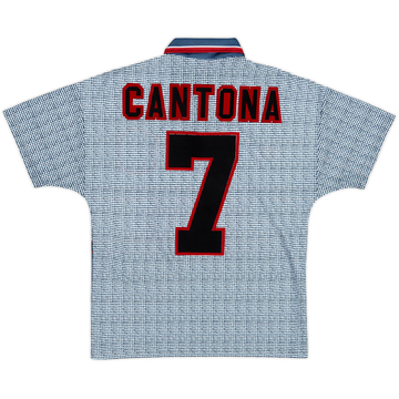 1995-96 Manchester United Away Shirt Cantona #7 - 9/10 - (Y)