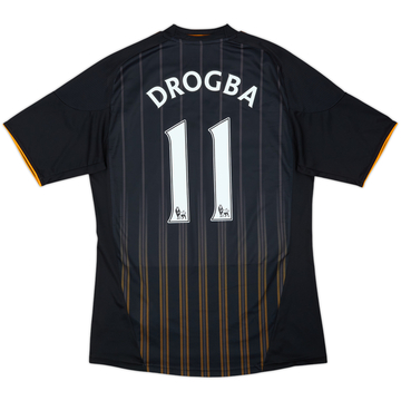 Camiseta de visitante del Chelsea 2010-11 Drogba #11 - 6/10 - (L)