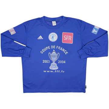 2003-04 Coupe de France L/S Shirt #3 - 6/10 - (XL)