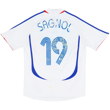 Camiseta de visitante de Francia 2006 Sagnol #19 - 4/10 - (L)