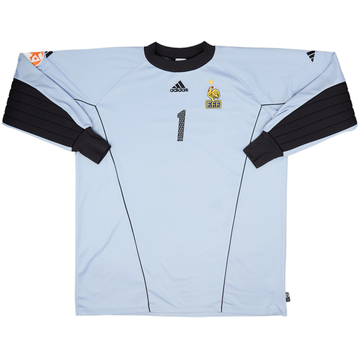 2002-04 France U-17 Match Issue GK Shirt #1