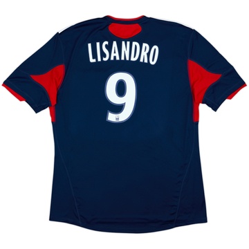 2010-11 Lyon Third Shirt Lisandro #9 (XL)