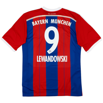 2014-15 Bayern Munich Home Shirt Lewandowski #9 - 10/10 - (L)