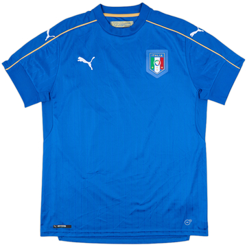 2016-17 Italy Home Shirt - 8/10 - (L)