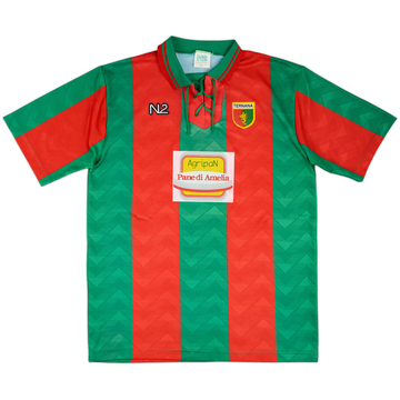 1995-96 Ternana Match Issue Home Shirt #17