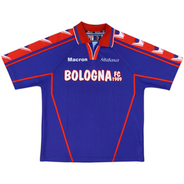 2001-03 Bologna Macron Training Shirt - 9/10 - (XS)