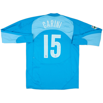 2004-05 Inter Milan Match Issue GK Shirt Carini #15