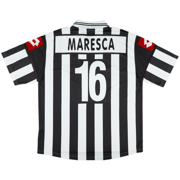 2001-02 Juventus Home Shirt Maresca #16 - 6/10 - (XL)